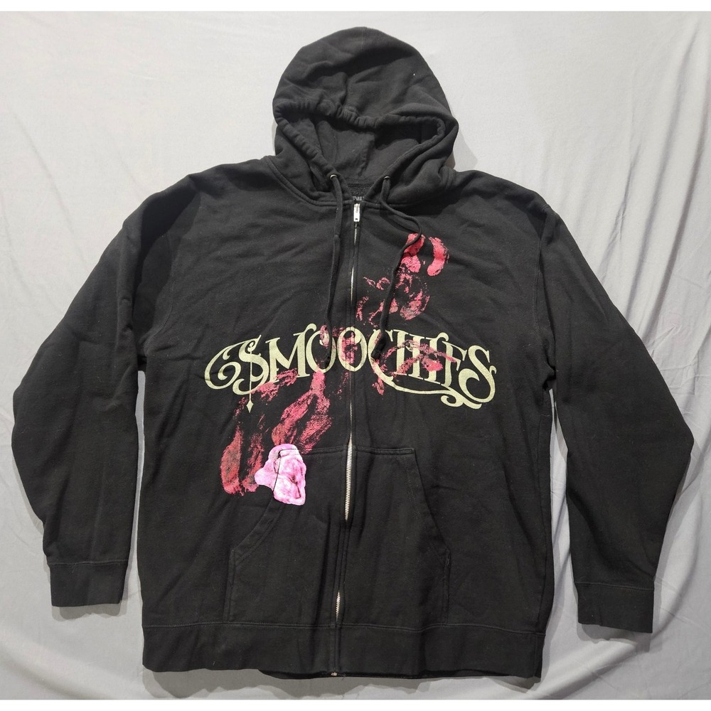 Ashnikko Hoodie Mens XL Black Smoochies Slumber Party Zip Up Merch
